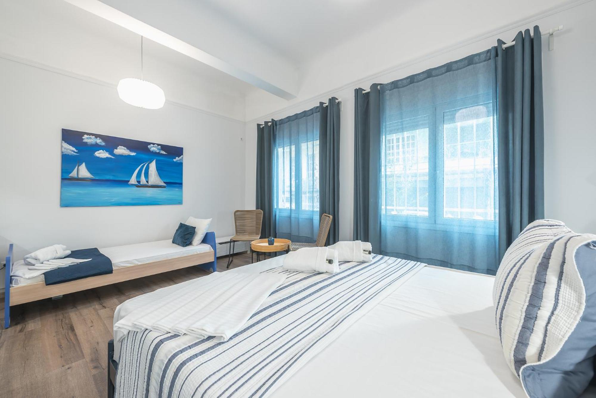 Apartament Peaceful And Comfy 2Ba In Athens Heart Zewnętrze zdjęcie